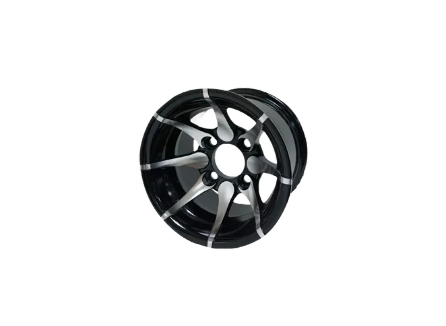 10" Kraken Machined/Black Wheel